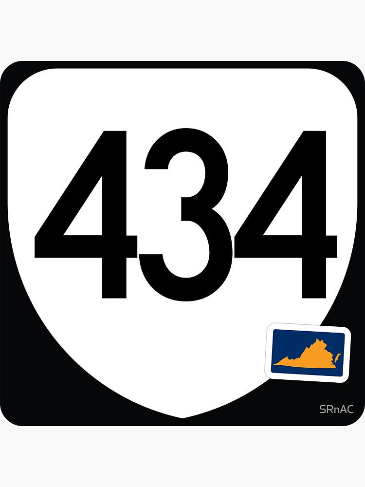 virginia-state-route-434-area-code-434-sticker-for-sale-by-srnac