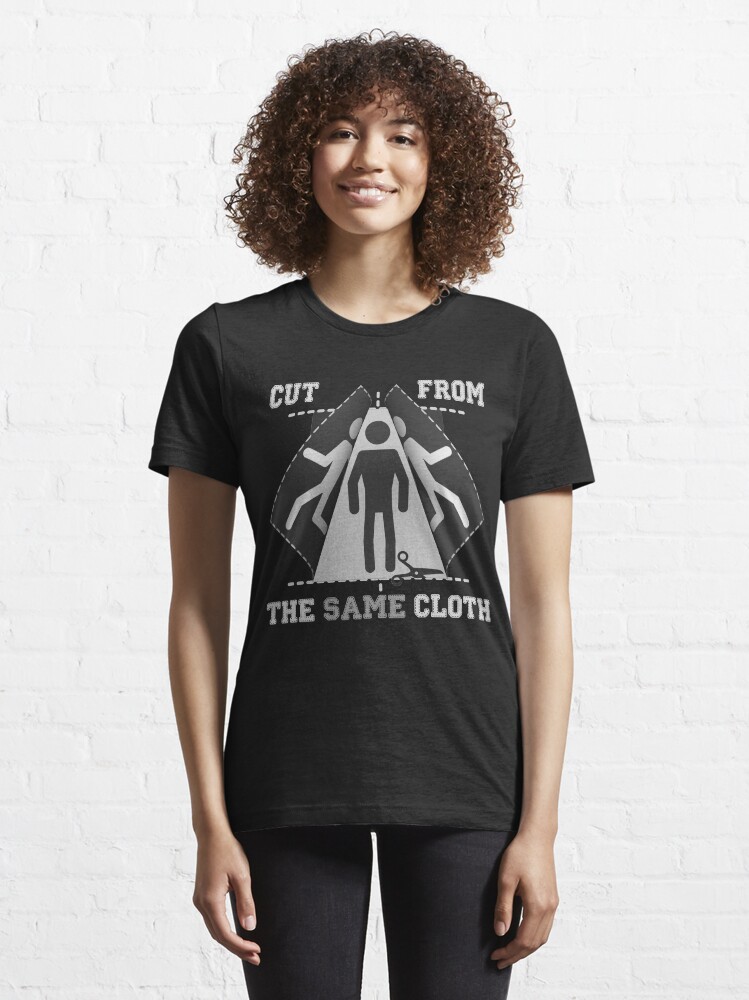 Thumbnail 6 of 7, Essential T-Shirt, Cut from the same cloth designed and sold by v-nerd.