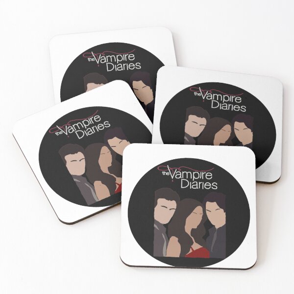 Item preview, TVD logo with characters designed and sold by juliastrum.