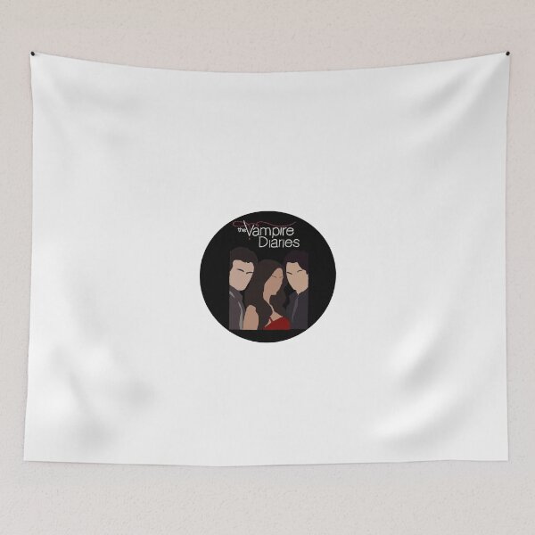 Item preview, TVD logo with characters designed and sold by juliastrum.