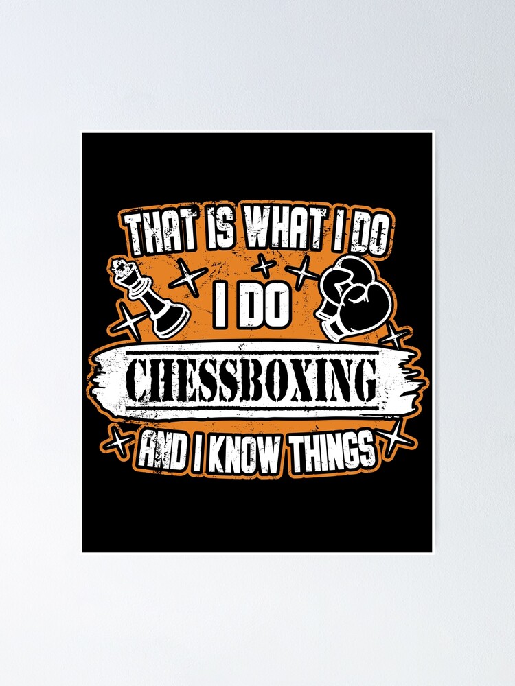 Chess Boxing Poster