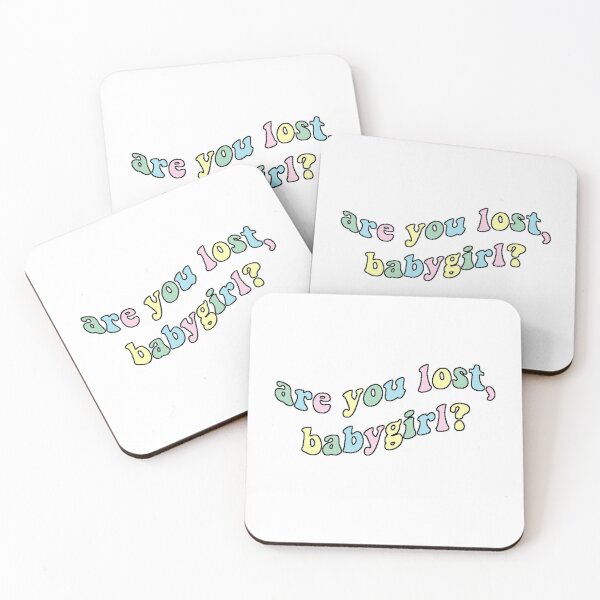Item preview, Are You Lost Babygirl Massimo 365 Days Dni Pastel Rainbow Sticker designed and sold by laurencude.