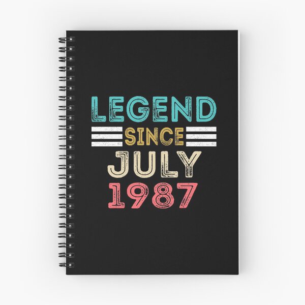 Item preview, Retro Vintage 33rd Birthday Legend Since July 1987 designed and sold by meedTee.