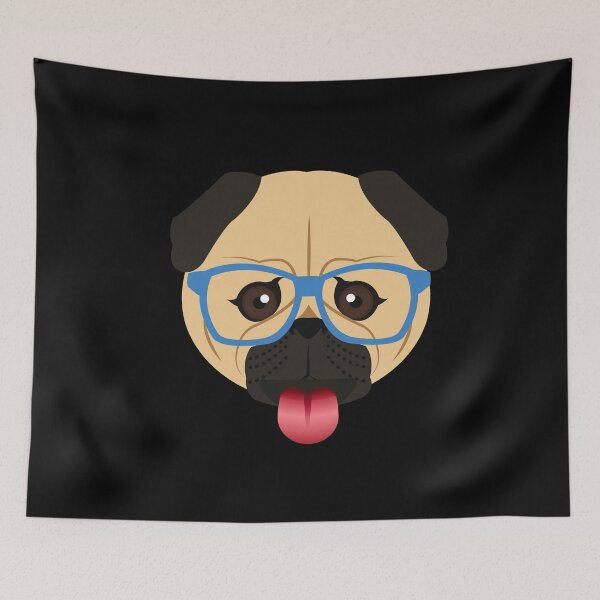 Item preview, Cute Pug cartoon designed and sold by OneTimeEngineer.