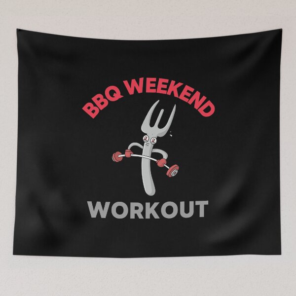 Item preview, BBQ Weekend Workout Fork designed and sold by AndApArt.