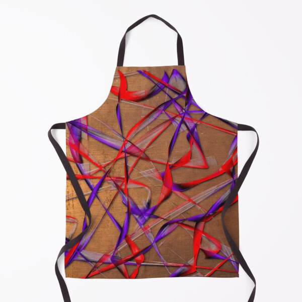 Item preview, Abstract Reds & Purples on Copper designed and sold by Patti Needham.