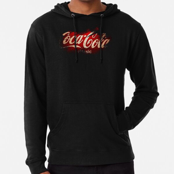 Logo Coca Cola stylisé Sweat à capuche léger
