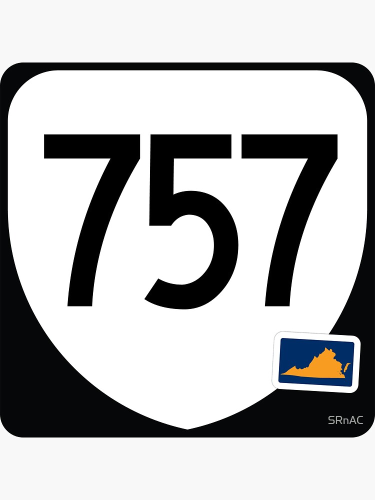 Virginia State Route 757 (Area Code 757) by SRnAC