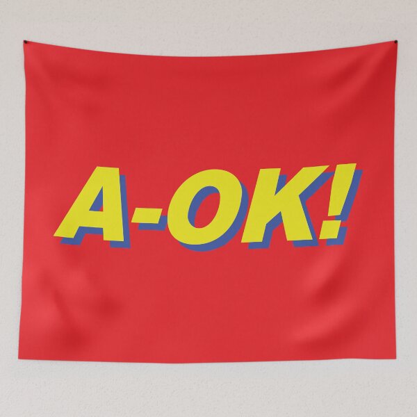 Item preview, A-OK In Primary Colors designed and sold by jmendez17.
