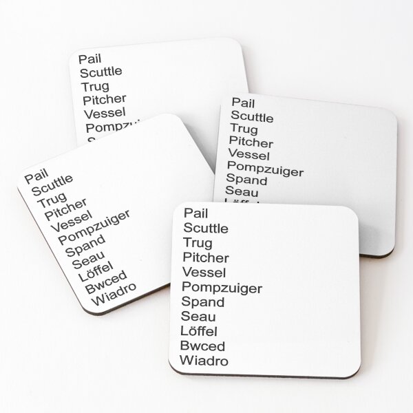 Item preview, Bucket List - Black Text for Light items designed and sold by AlNapp.