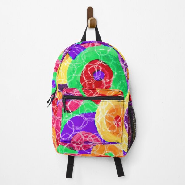 Item preview, Rainbow Concentric Circle Pattern designed and sold by carolyn-schweda.