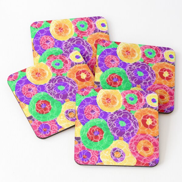 Item preview, Rainbow Concentric Circle Pattern designed and sold by carolyn-schweda.