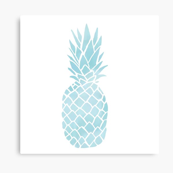 Item preview, ombre blue pineapple designed and sold by colleenm2.