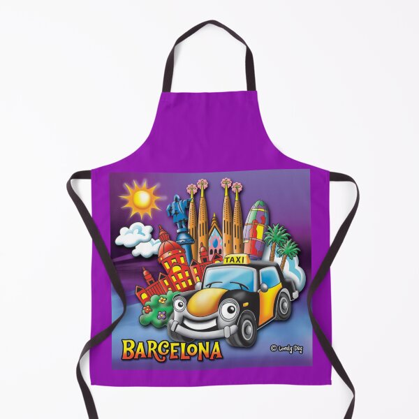 Item preview, Barcelona Magical Taxi Tour Famous Lovely Day Design designed and sold by Lovely Day.