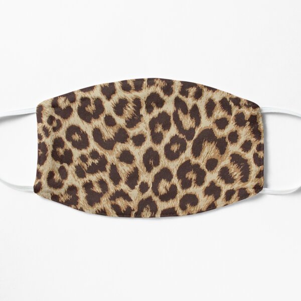 Leopard Print Flat Mask