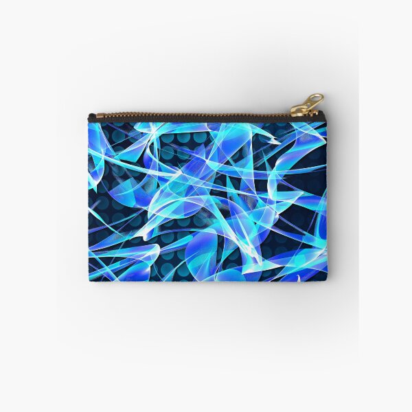 Item preview, Smoky Blues Abstract On Perforated Metal designed and sold by Patti Needham.