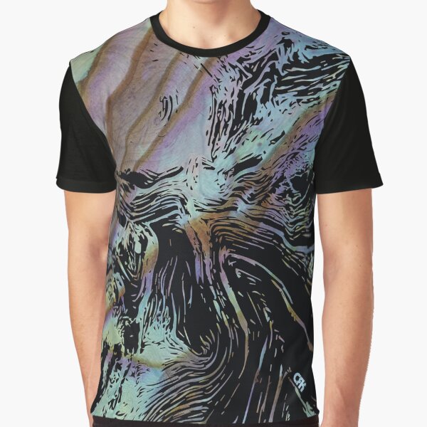 also work in Illustrator with transparency masks and the pattern tool and above all have a powerful calculator for it. Mine is greased several times at work. But never mind Graphic T-Shirt