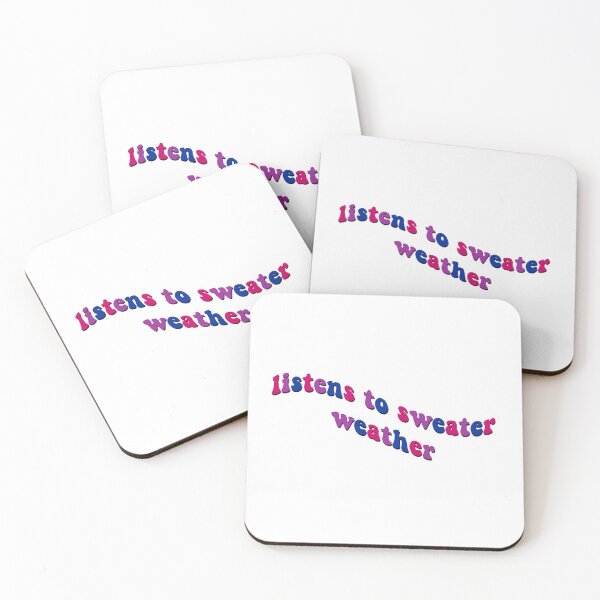 Item preview, LISTENS TO SWEATER WEATHER (subtle pride series) designed and sold by swordfishlexie.