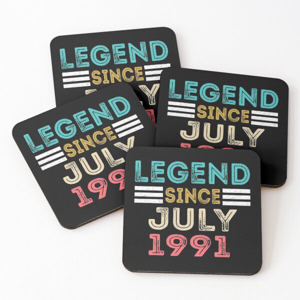 Item preview, Retro Vintage 29th Birthday Legend Since July 1991 designed and sold by meedTee.