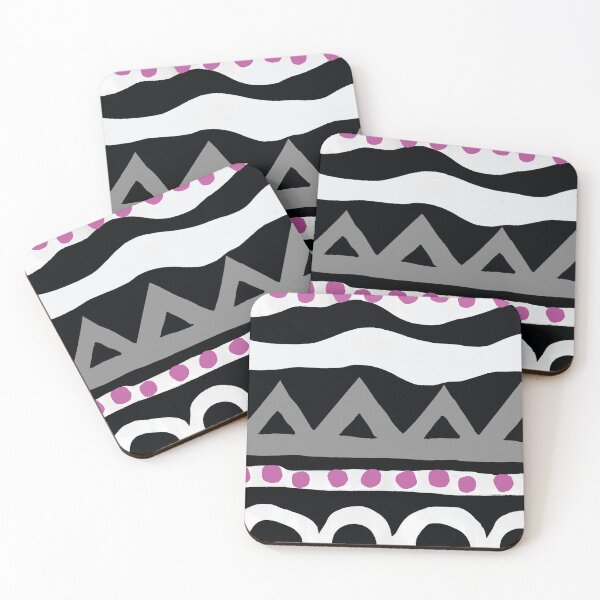 Item preview, Pink and Black Aztec designed and sold by Emma Marie Blacker.