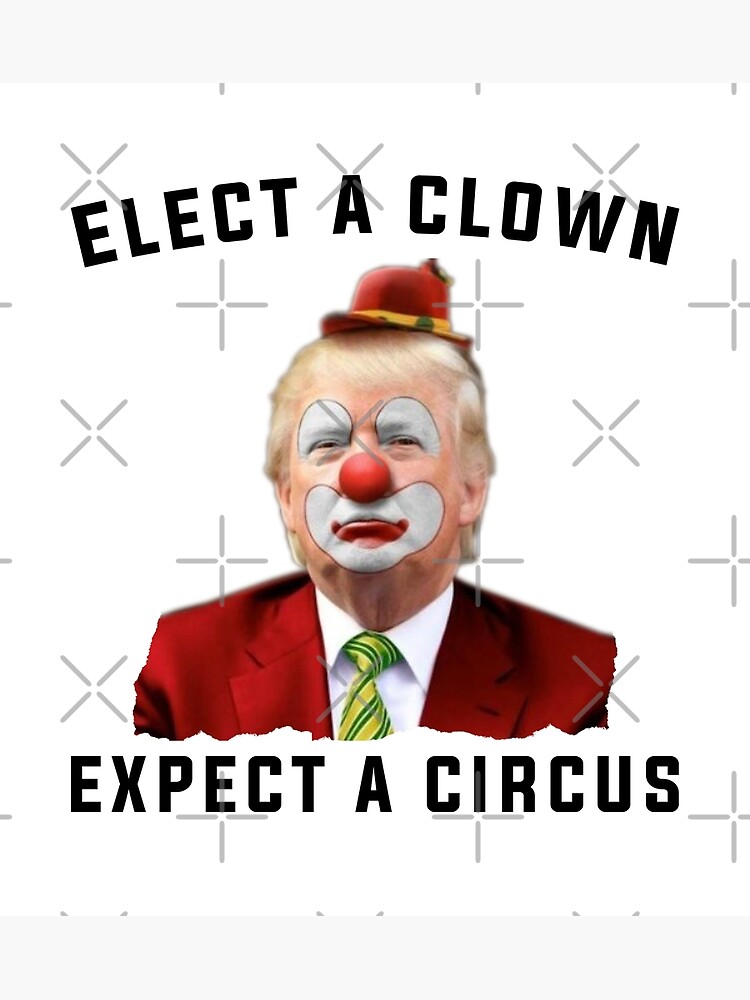 Thumbnail 3 von 3, Poster, Wählen Sie einen Clown Erwarten Sie einen Zirkus designt und verkauft von DarkVeilAS.