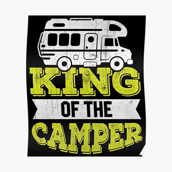 RV Camping Camper Gift Poster