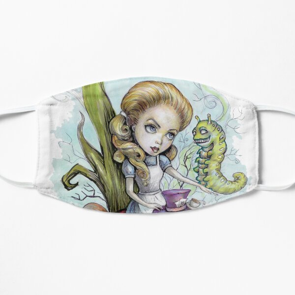 Alice in Wonderland Flat Mask