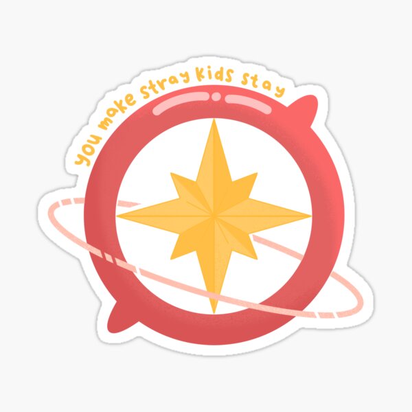 STRAY KIDS LIGHTSTICK Sticker for Sale by prismarts