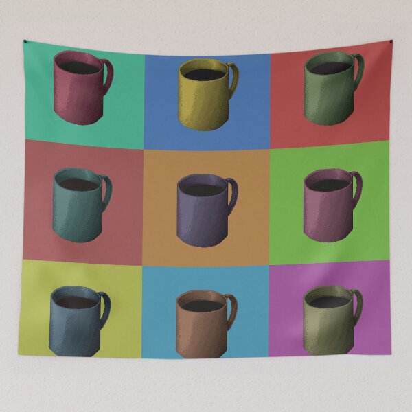 Item preview, PIXEL ART-Pop Mug designed and sold by AntiqaStudio.