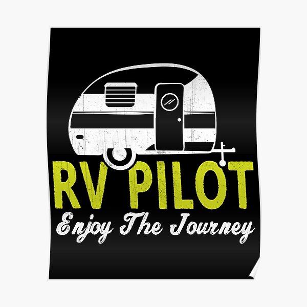 RV Camping Camper Gift Poster