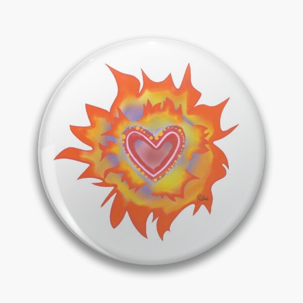 Item preview, Heart in Flames designed and sold by Becca-612.