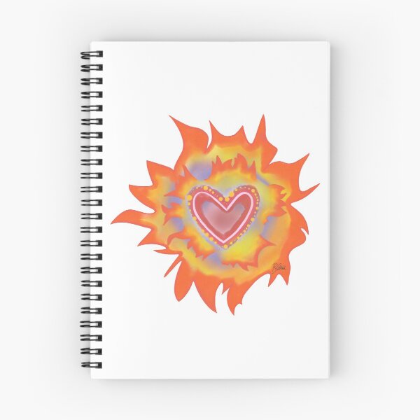 Item preview, Heart in Flames designed and sold by Becca-612.
