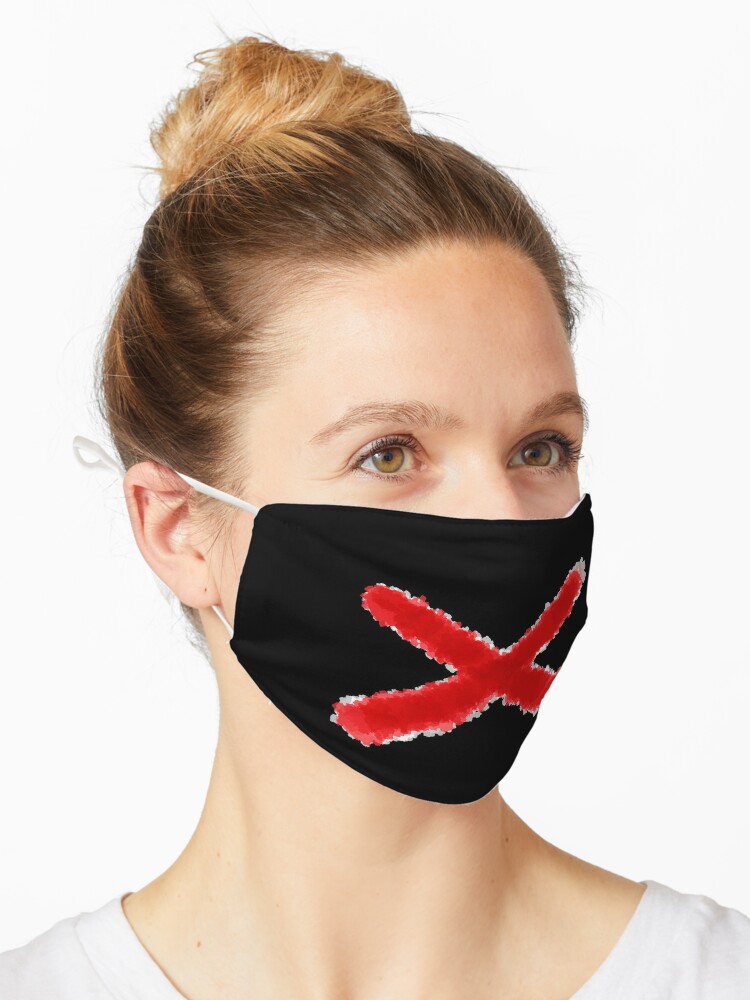 red x mask for sale