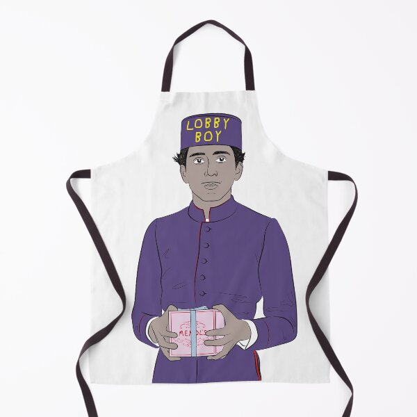 Item preview, Lobby boy color - Wes Anderson designed and sold by Mujeresponja.