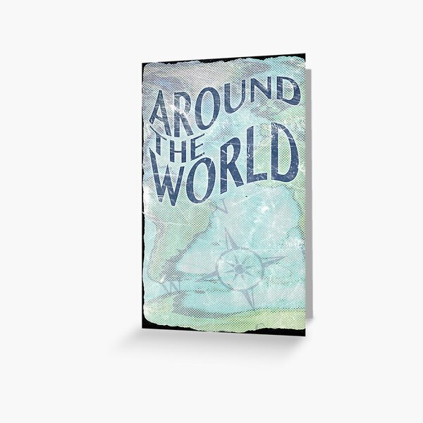 around the world passport Poster for Sale by maydaze