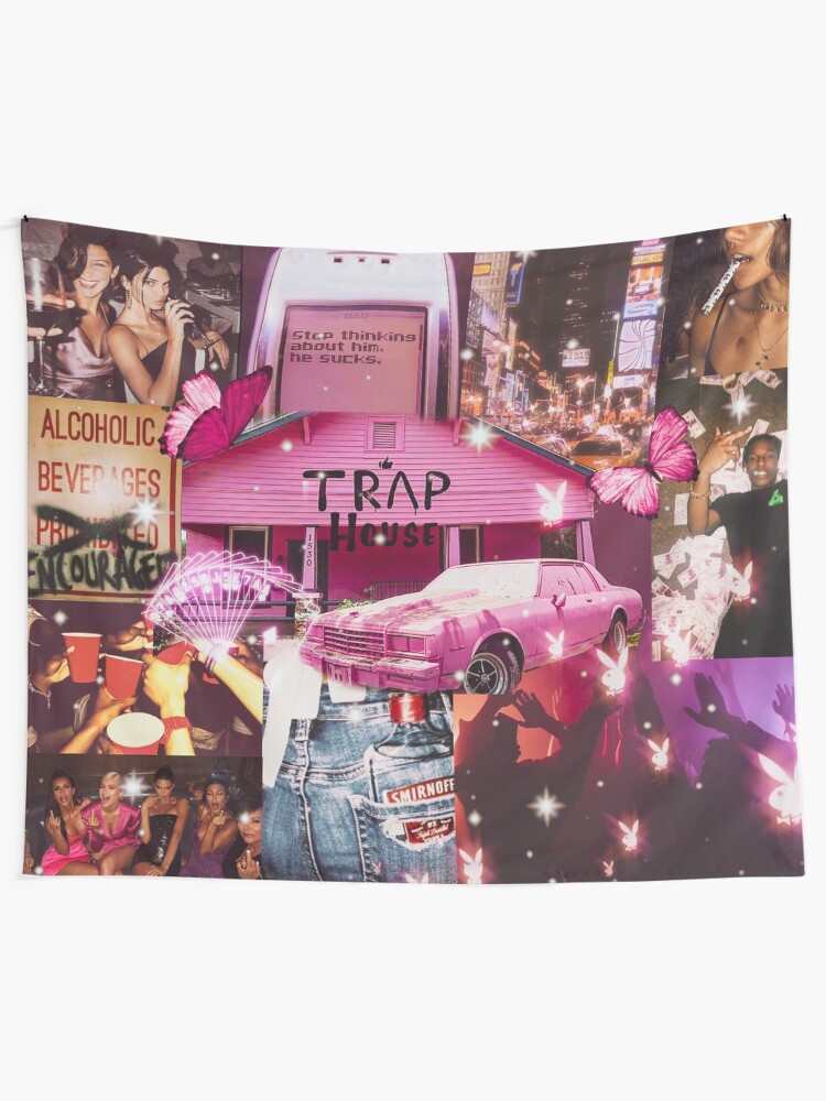Alternate view of Trap House Tapestry
