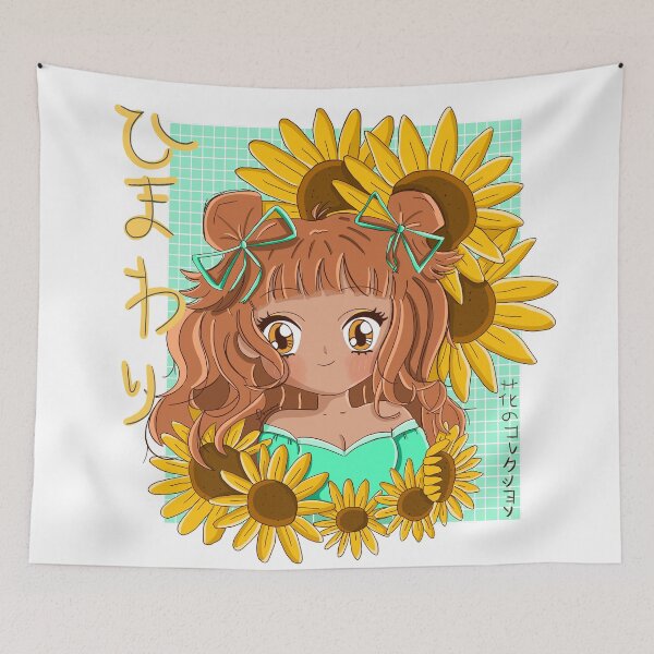 Item preview, Sunflower Girl  - Flower Collection designed and sold by Lorrane Lor Artist.