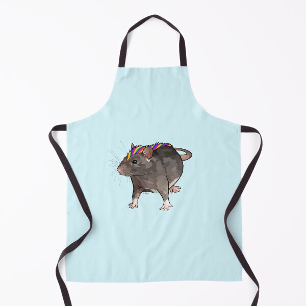Item preview, Rainbow Mohawk Ratty designed and sold by Jazzle-Craft.