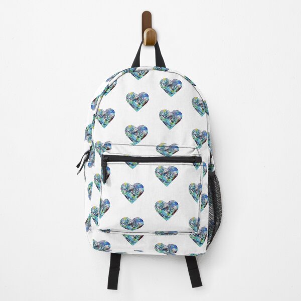 Item preview, Abstract Painting Heart Blues designed and sold by BritW1509.