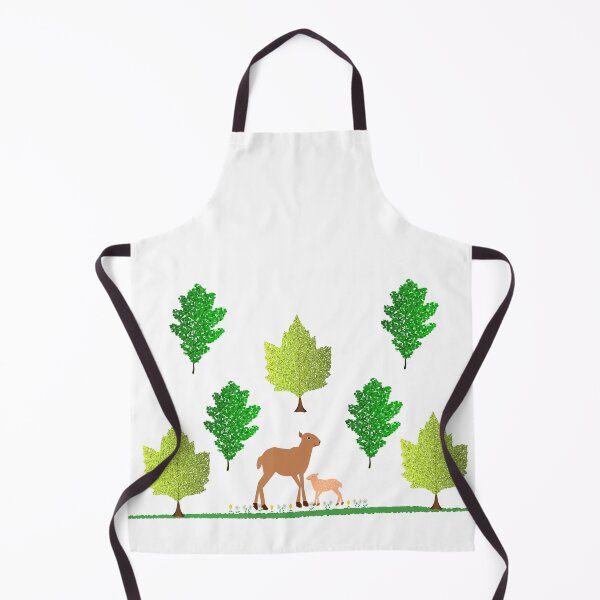 Item preview, Fallow Deer Mother and Fawn in the Forest designed and sold by naturegallery.