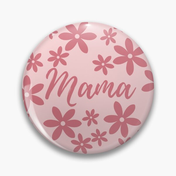 Item preview, Mama Pink Daisy Flower Pattern designed and sold by Sara Burgess.