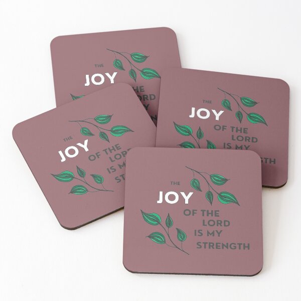 Item preview, Joy of the Lord Bible Verse designed and sold by faithprints.