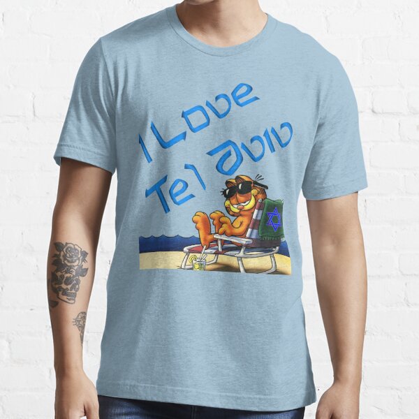 I Love Tel Aviv Essential T-Shirt Sale | Redbubble