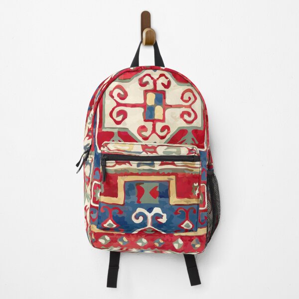 Item preview, Fachralo Prayer Kazak Southwest Caucasus Print designed and sold by Vicky Brago-Mitchell®.