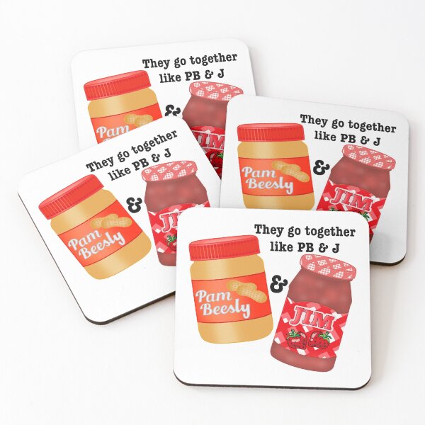 Item preview, PB y J / Pam Beesly y Jim designed and sold by cd26.