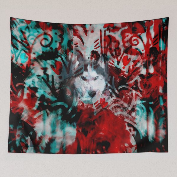Item preview, Winter Husky designed and sold by bipolarvirgoart.