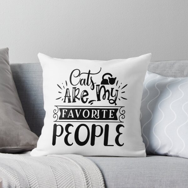 Item preview, Cats Are My Favorite People: A Funny quote shirt.   designed and sold by fajali master.