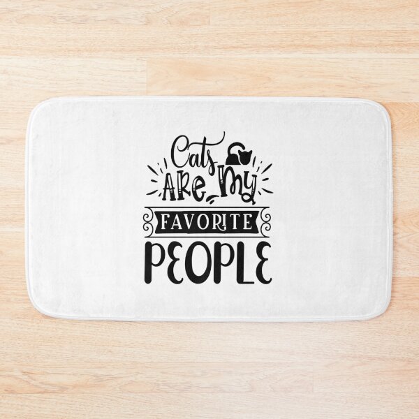 Item preview, Cats Are My Favorite People: A Funny quote shirt.   designed and sold by fajali master.