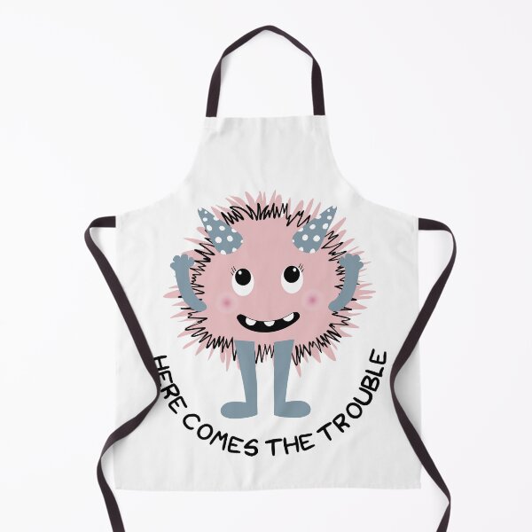 Item preview, Here comes the trouble monster character designed and sold by Arch4Design.