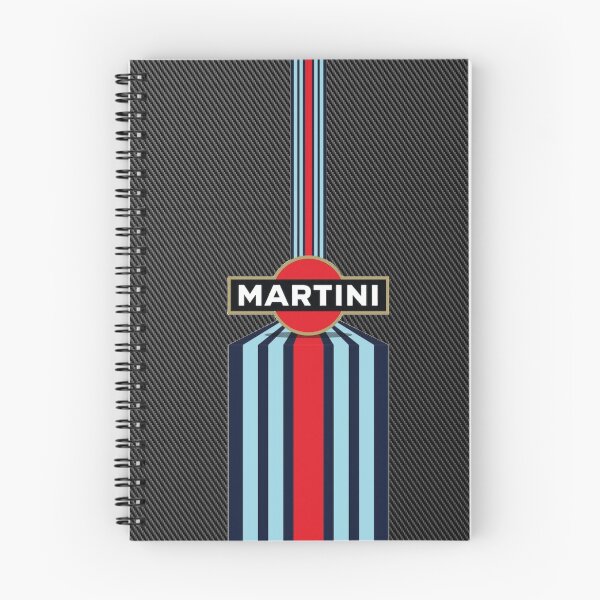 Item preview, Martini Racing Logo Carbon Poster – Classic Iconic Livery Art designed and sold by Road To Track.
